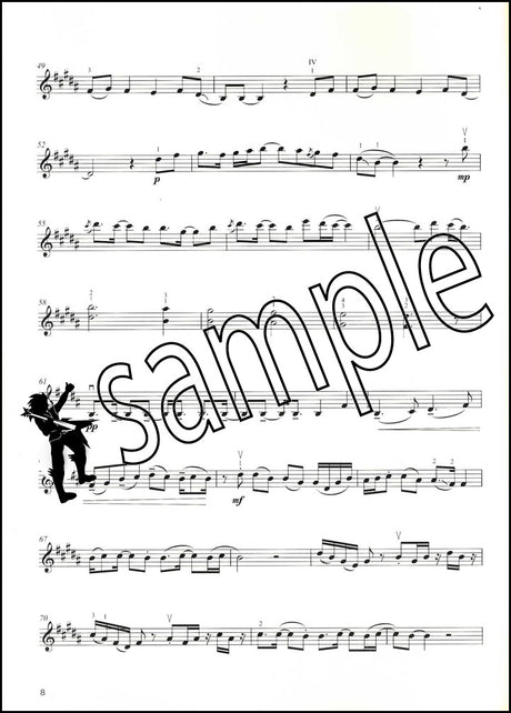 1st sample page from Trinity College London Violin Exam Pieces Grade 7 from 2025