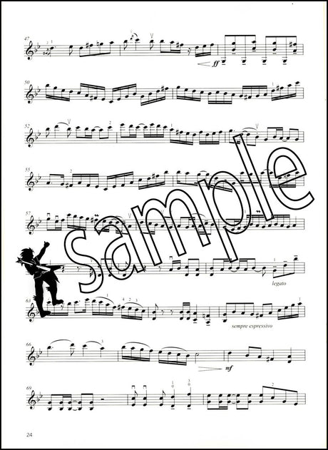 1st sample page from Trinity College London Violin Exam Pieces Grade 8 from 2025
