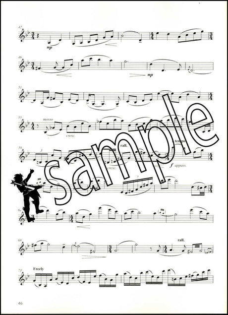 2nd sample page from Trinity College London Violin Exam Pieces Grade 8 from 2025