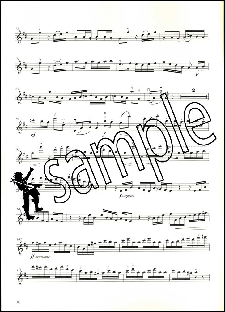 3rd sample page from Trinity College London Violin Exam Pieces Grade 8 from 2025
