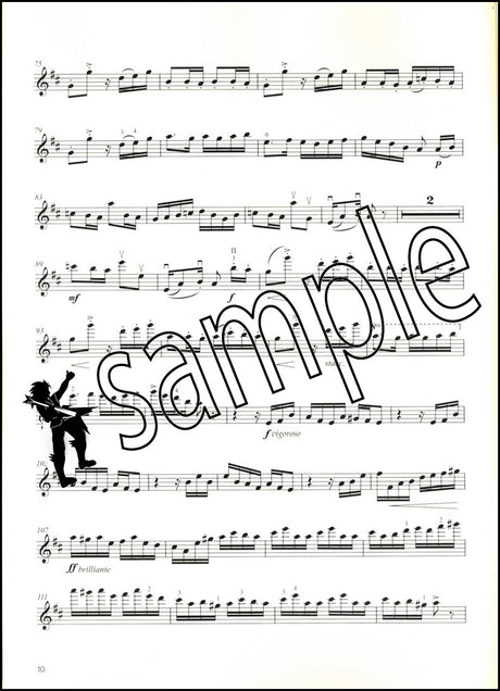 3rd sample page from Trinity College London Violin Exam Pieces Grade 8 from 2025
