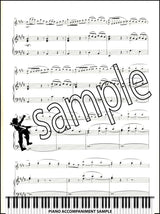 piano accompaniment sample page from Trinity College London Violin Exam Pieces Grade 8 from 2025