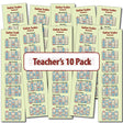 A picture showing all 10 bookmarks, five on top, 5 below, all overlapping